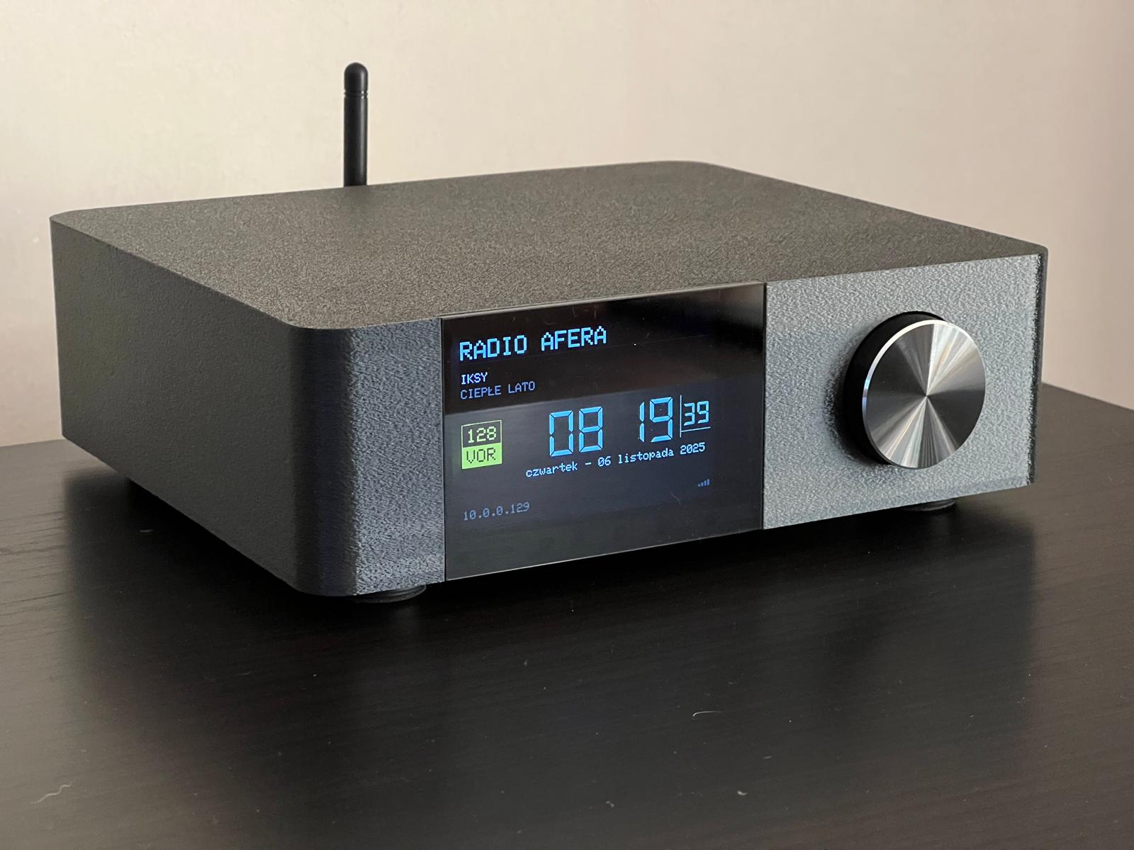 YoRadio Hi-Fi wyjściem cinch